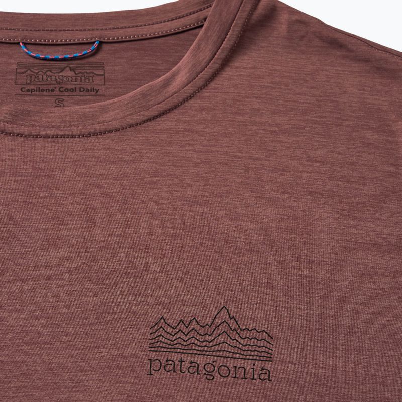 Мъжка блуза с дълъг ръкав Patagonia Cap Cool Daily Graphic Shirt strataspire/dulse mauve x-dye 3