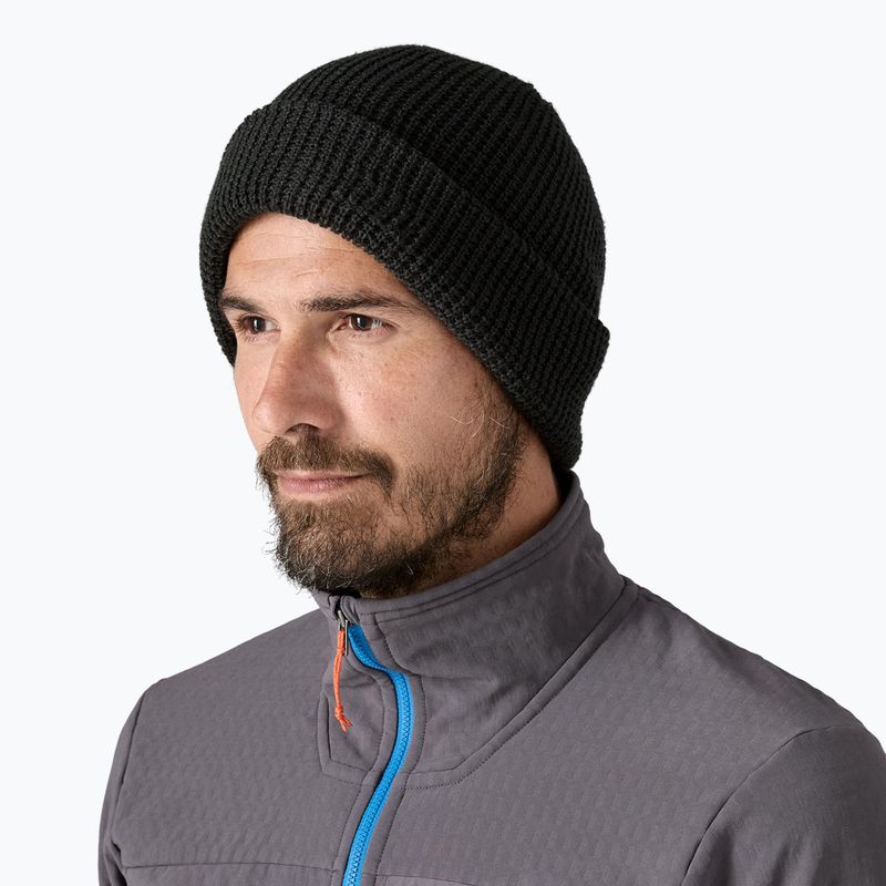 Зимна шапка Patagonia Snowdrifter black 2