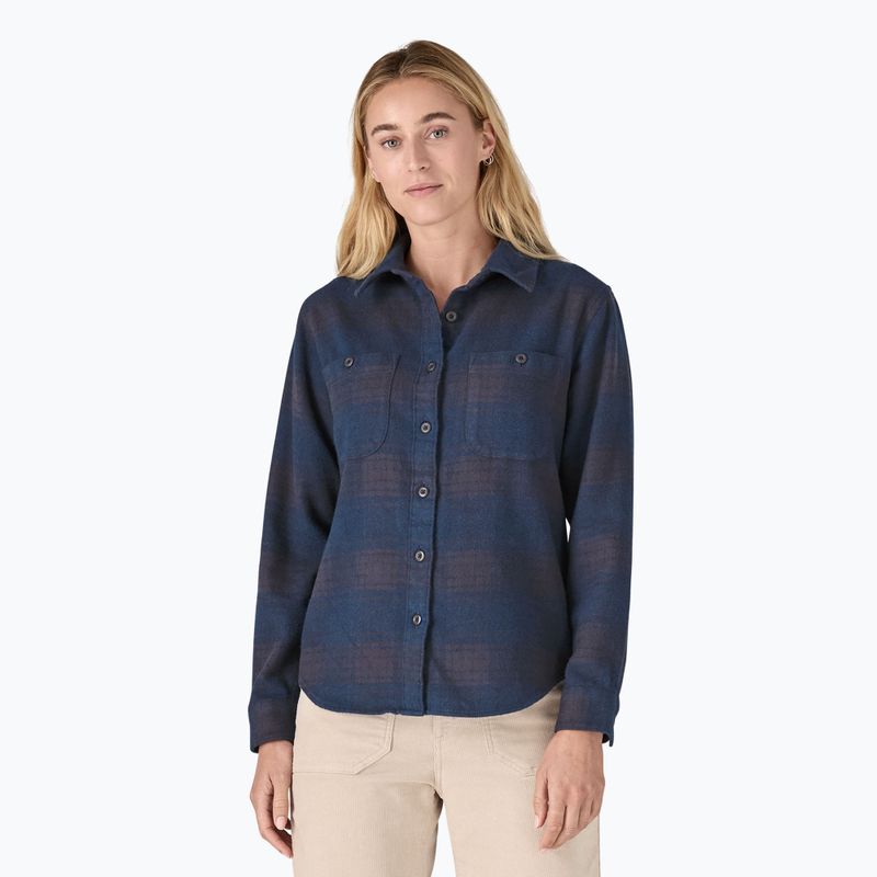 Дамска риза Patagonia Fjord Flannel cascade tidepool blue