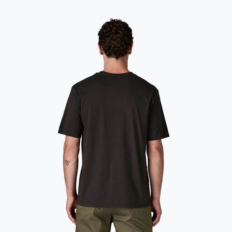 Мъжка тениска Patagonia Daily Pocket Tee black 2