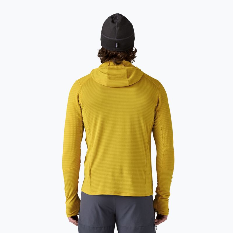 Мъжки софтшел якета Patagonia R1 Hybrid Pullover Hoody bundle green 2