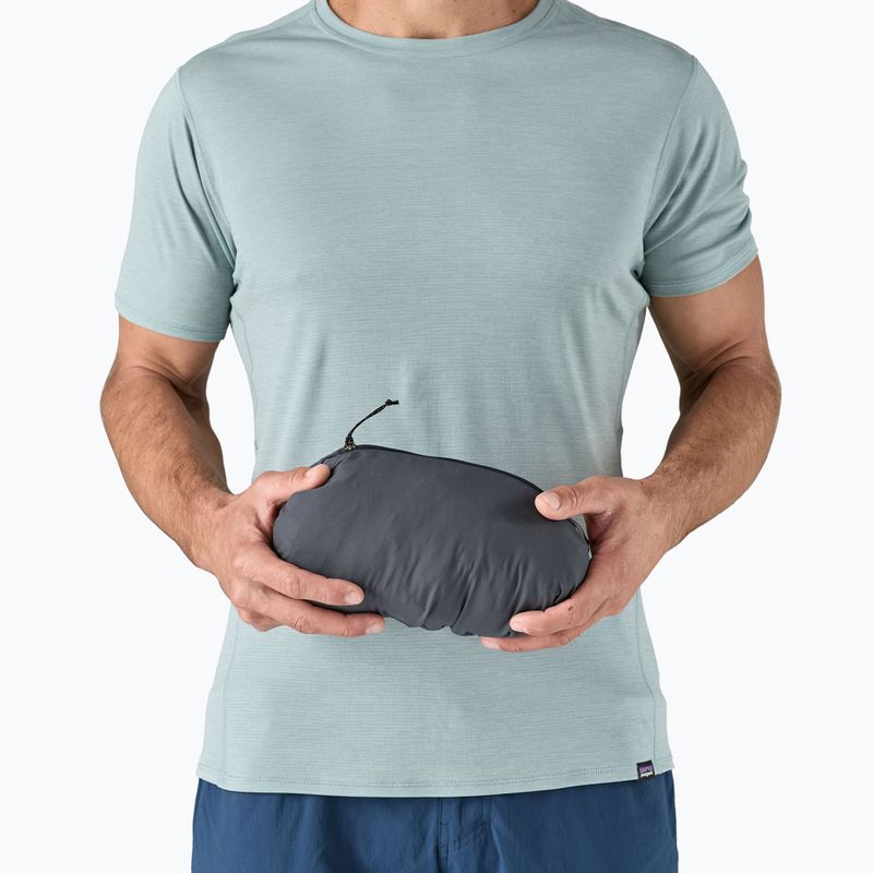 Мъжко хибридно яке Patagonia Nano-Air Ultralight с пълноцип и качулка в цвят смолисто синьо 11