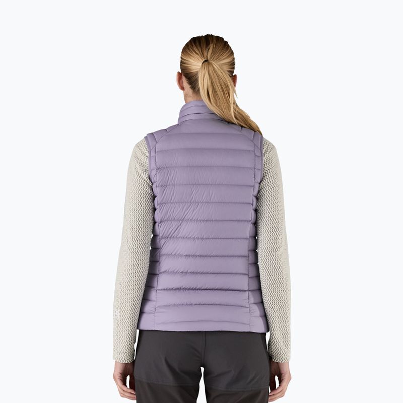 Дамски пуловер Patagonia Down Sweater concrete purple 2