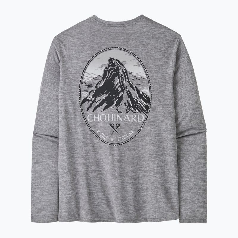 Мъжки панталон Patagonia Cap Cool Daily Graphic Lands chouinard crest/feather grey longsleeve 5