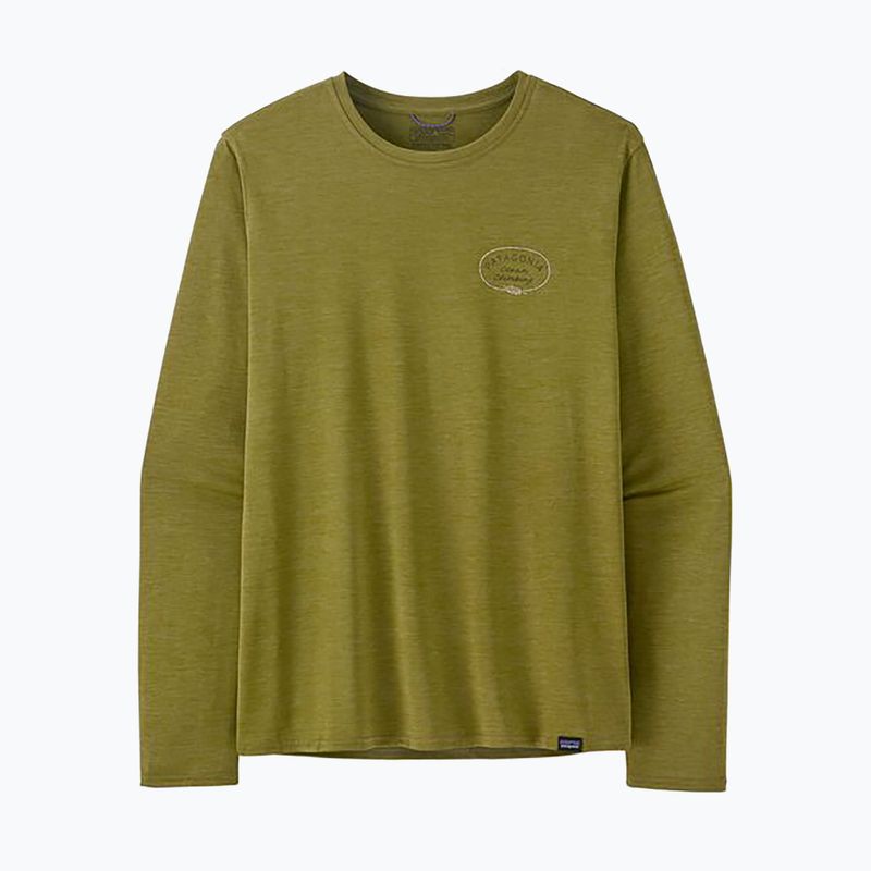 Мъжки дълъг ръкав Patagonia Cap Cool Daily Graphic Lands clean climb roots/graze green x-dye 3