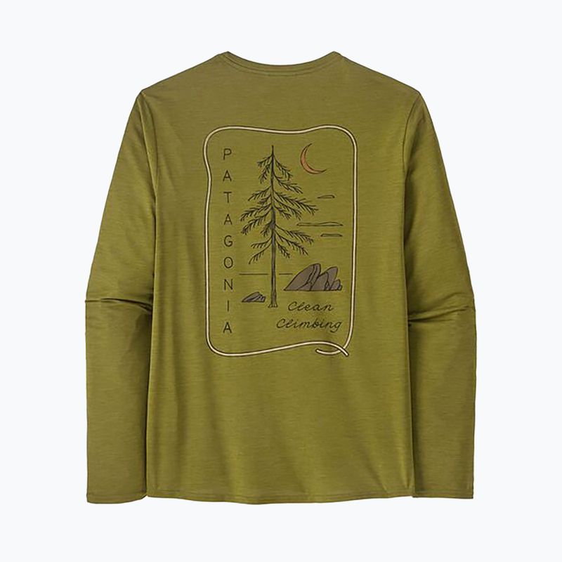 Мъжки дълъг ръкав Patagonia Cap Cool Daily Graphic Lands clean climb roots/graze green x-dye 4