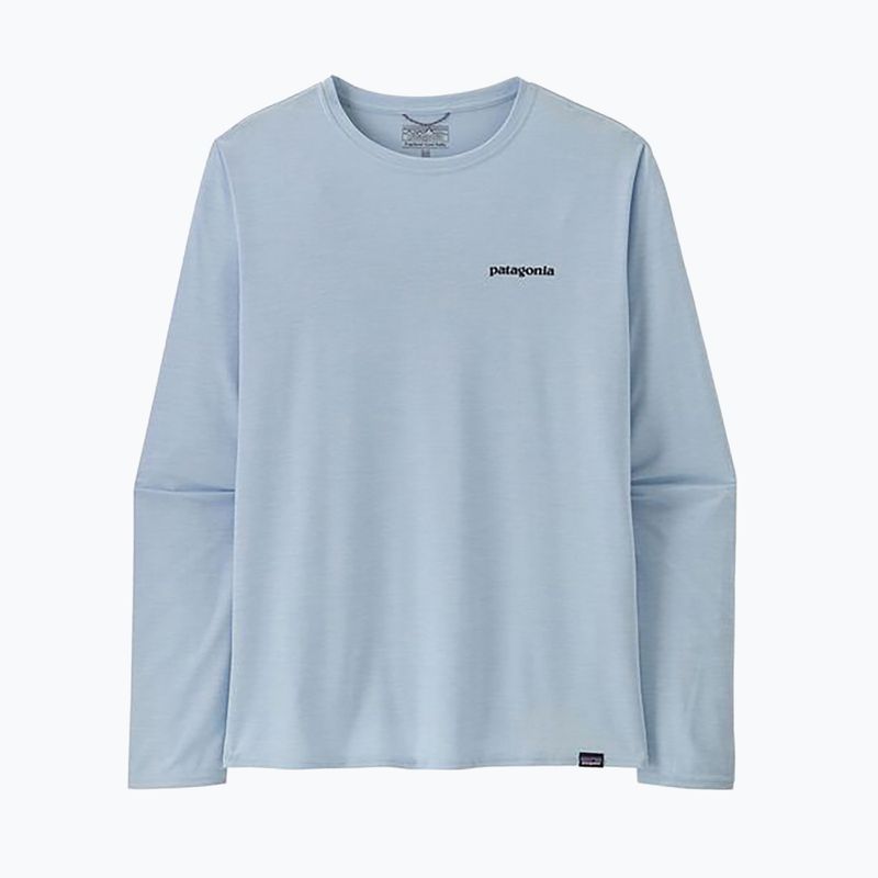 Мъжка риза Patagonia Cap Cool Daily Graphic Shirt-Waters fitz roy trout/fleck blue longsleeve 3