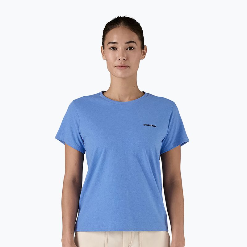 Дамска тениска Patagonia P-6 Logo Responsibili-Tee abundant blue 7