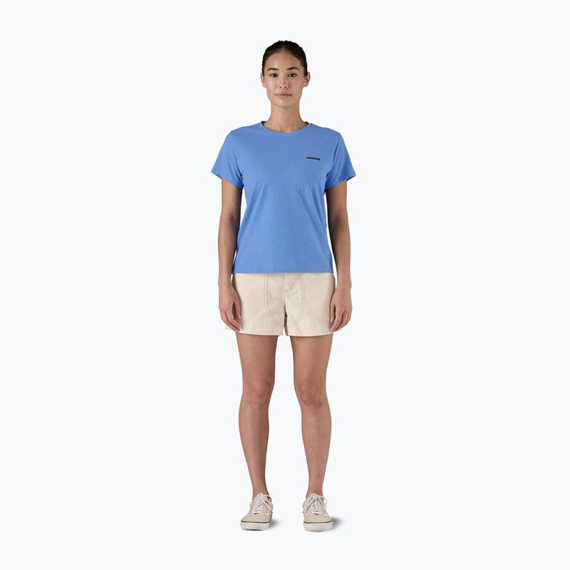 Дамска тениска Patagonia P-6 Logo Responsibili-Tee abundant blue 8