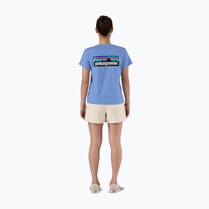 Дамска тениска Patagonia P-6 Logo Responsibili-Tee abundant blue 9