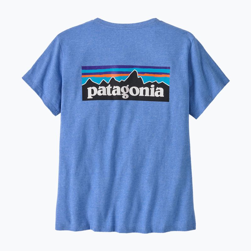 Дамска тениска Patagonia P-6 Logo Responsibili-Tee abundant blue 11