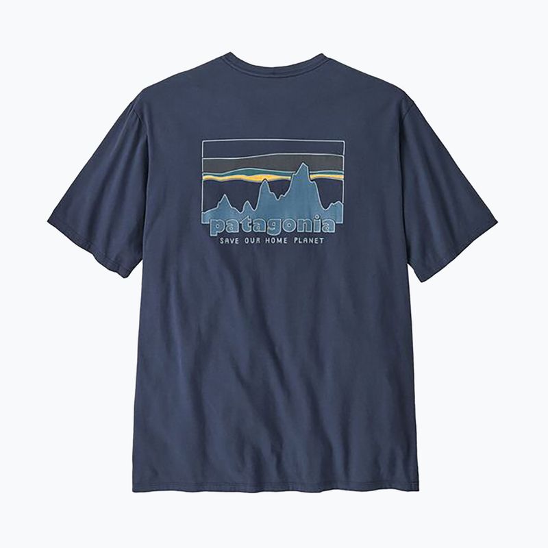 Мъжка тениска Patagonia '73 Skyline Organic new navy 2