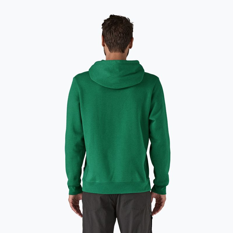 Patagonia P-6 Лого суитшърт Uprisal p-6 outline/heartleaf green 2