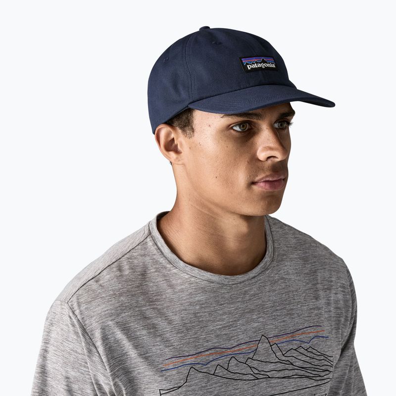 Шапка с козирка Patagonia P-6 Label Trad new navy 2