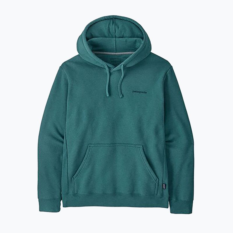 Patagonia Boardshort Лого Uprisal Hoody wetland blue суитшърт 3