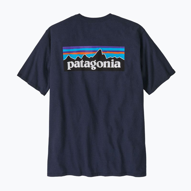 Мъжка тениска Patagonia P-6 Logo Responsibili-Tee new navy 4