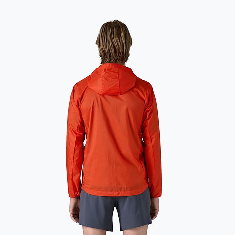 Ветроустойчиво мъжко яке Houdini pollinator orange на Patagonia 2