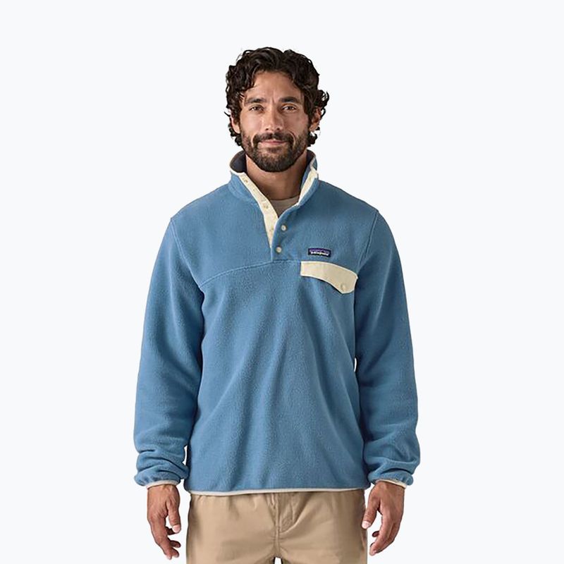 Мъжки потник за трекинг Patagonia LW Synch Snap-T P/O still blue