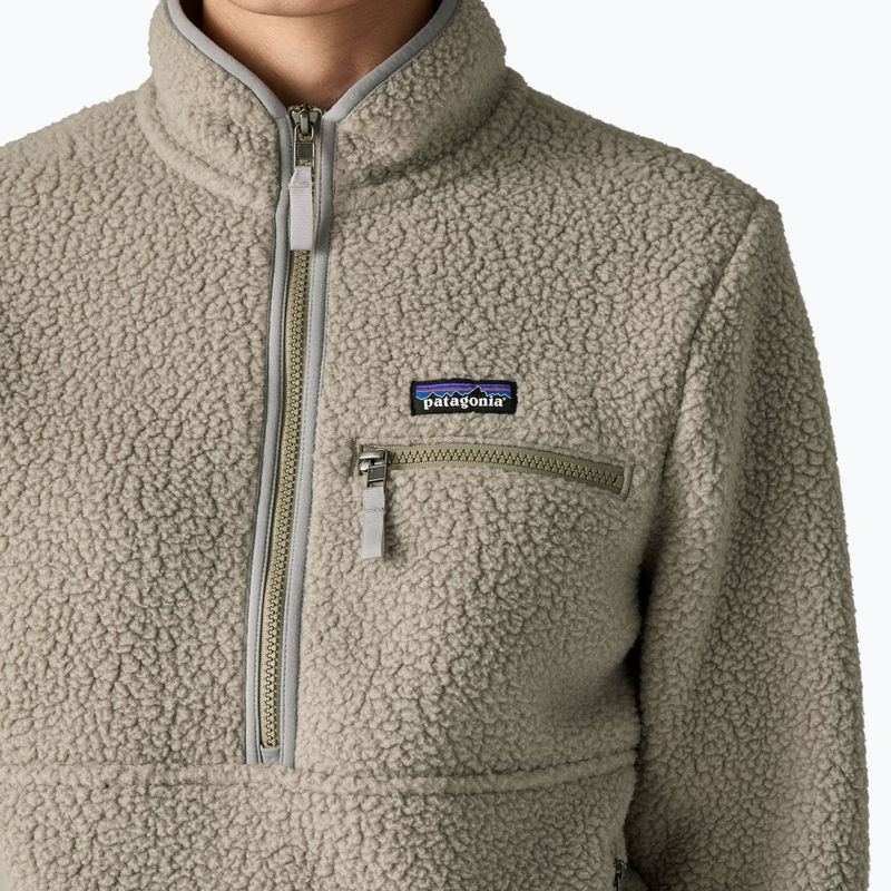 Дамски поларен суитшърт Patagonia Retro Pile Marsupial river rock green 10