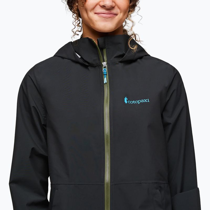 Cotopaxi Cielo Rain Trench black дамско дъждобранно яке 5