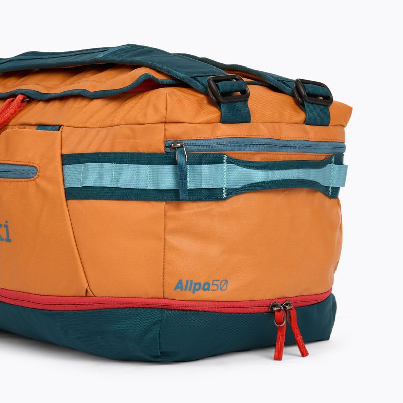 Cotopaxi Allpa Duffel Bag 50 l тамариндо/абис пътна чанта 4