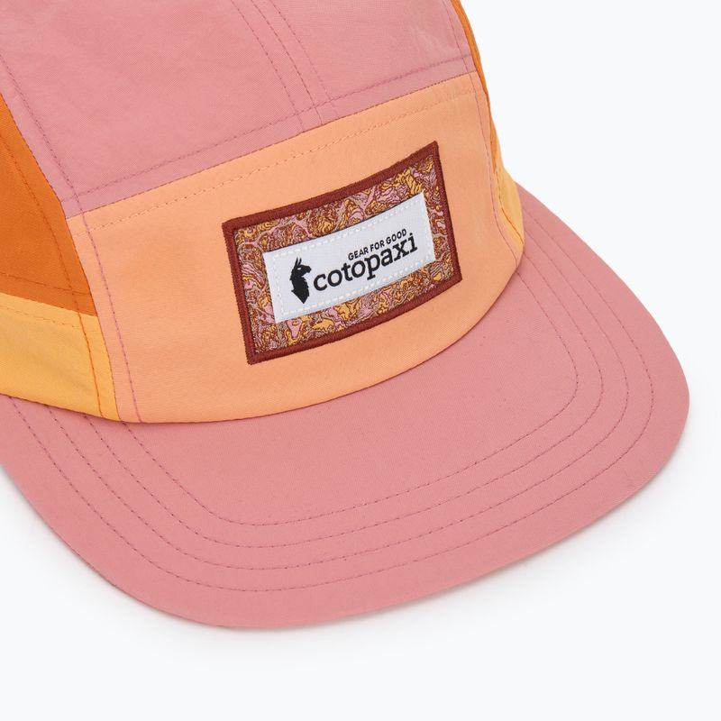 Бейзболна шапка Cotopaxi Altitude Tech 5-Panel кайсия/роза 3