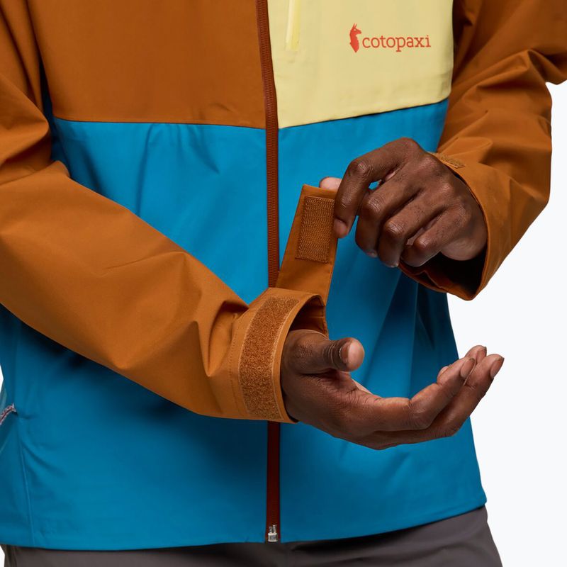 Мъжко дъждобран Cotopaxi Impermeo 3L с качулка sienna/lake 13