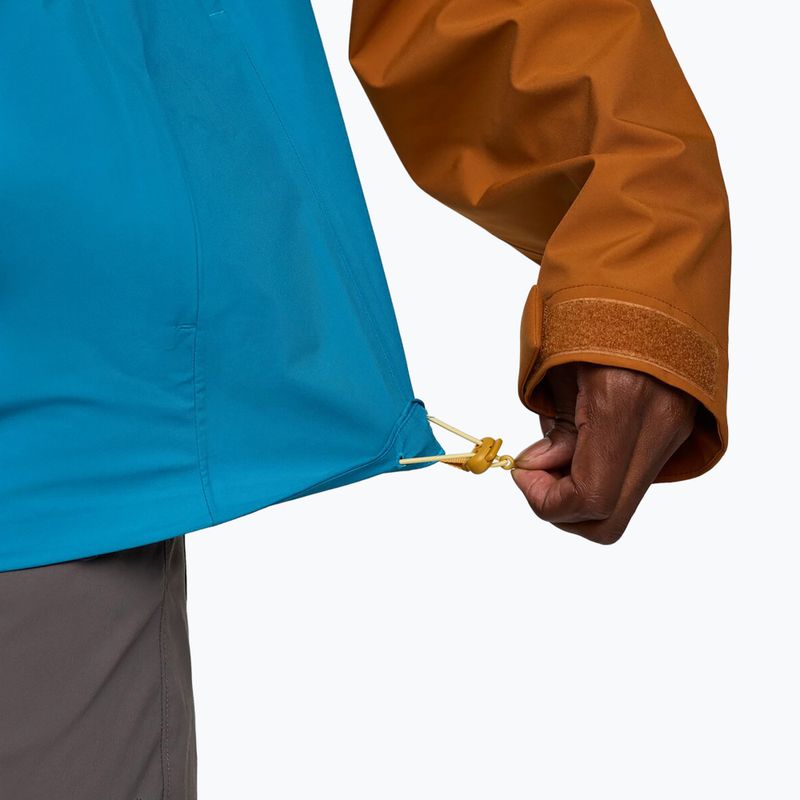 Мъжко дъждобран Cotopaxi Impermeo 3L с качулка sienna/lake 14