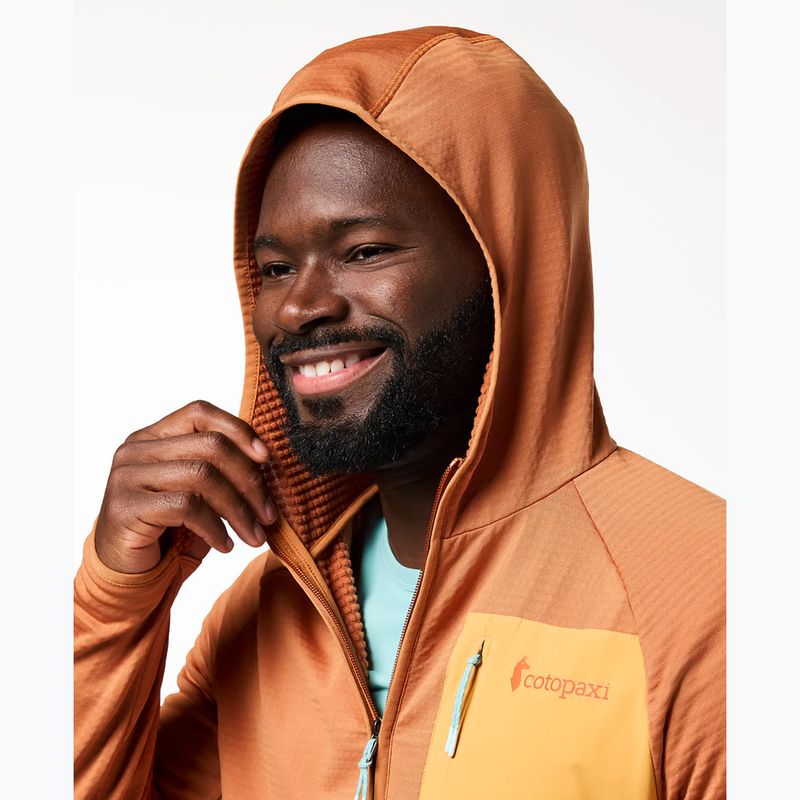 Мъжки суитшърт за трекинг  Cotopaxi Otero Fleece Full-Zip Hooded whiskey 5