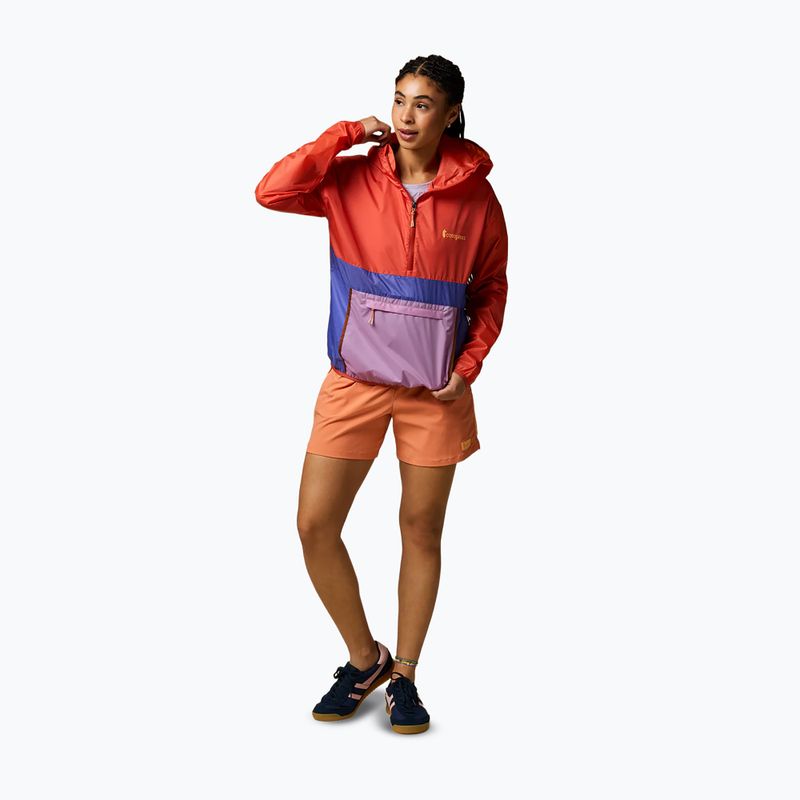 Дамско ветроустойчиво яке Cotopaxi Teca Half-Zip Windbreaker smell the begonias 2