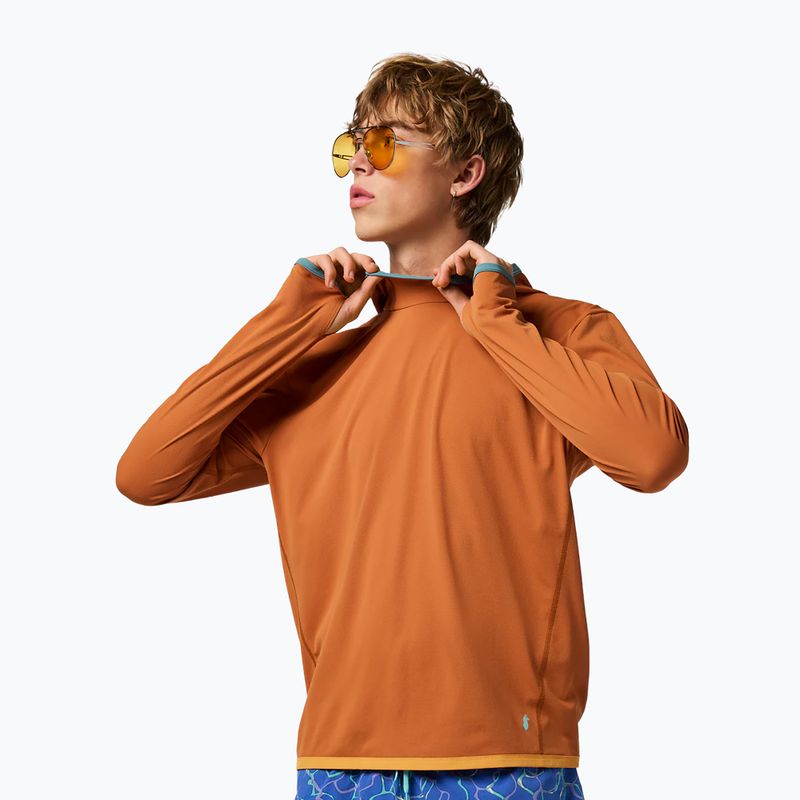 Мъжки суитшърт за трекинг Cotopaxi Sombra Sun Hoodie whiskey