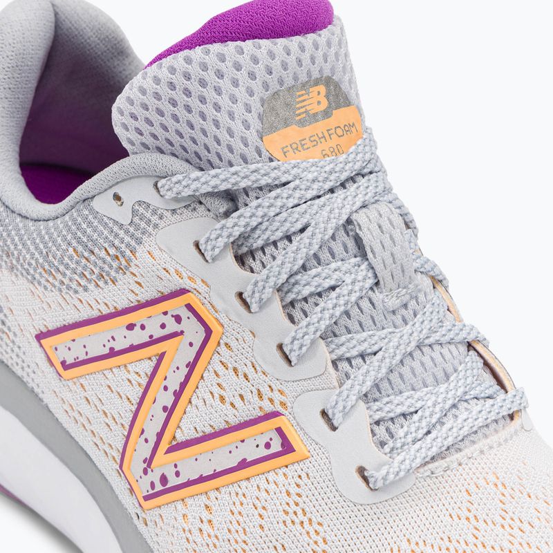 Дамски обувки за бягане New Balance Fresh Foam 680 v7 quartz grey 8