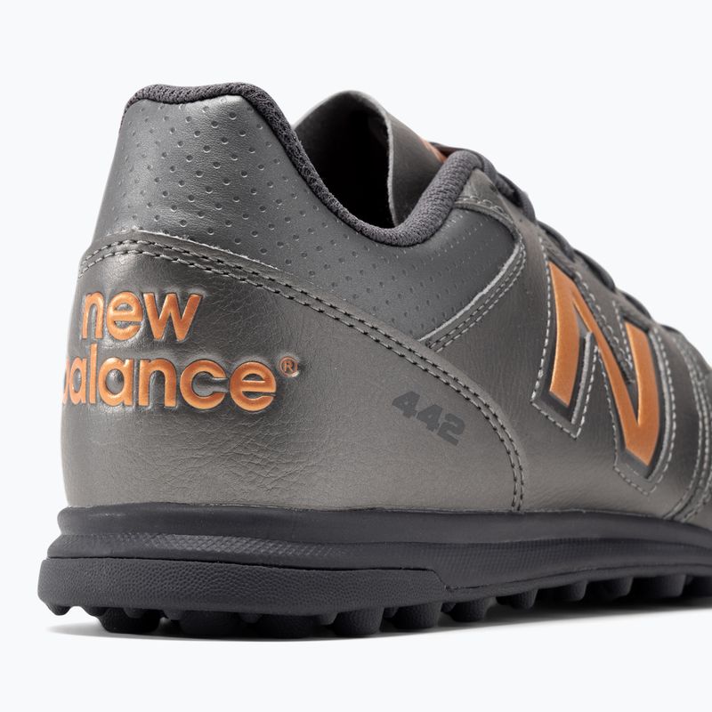 Мъжки футболни обувки New Balance 442 V2 Team TF silver 8