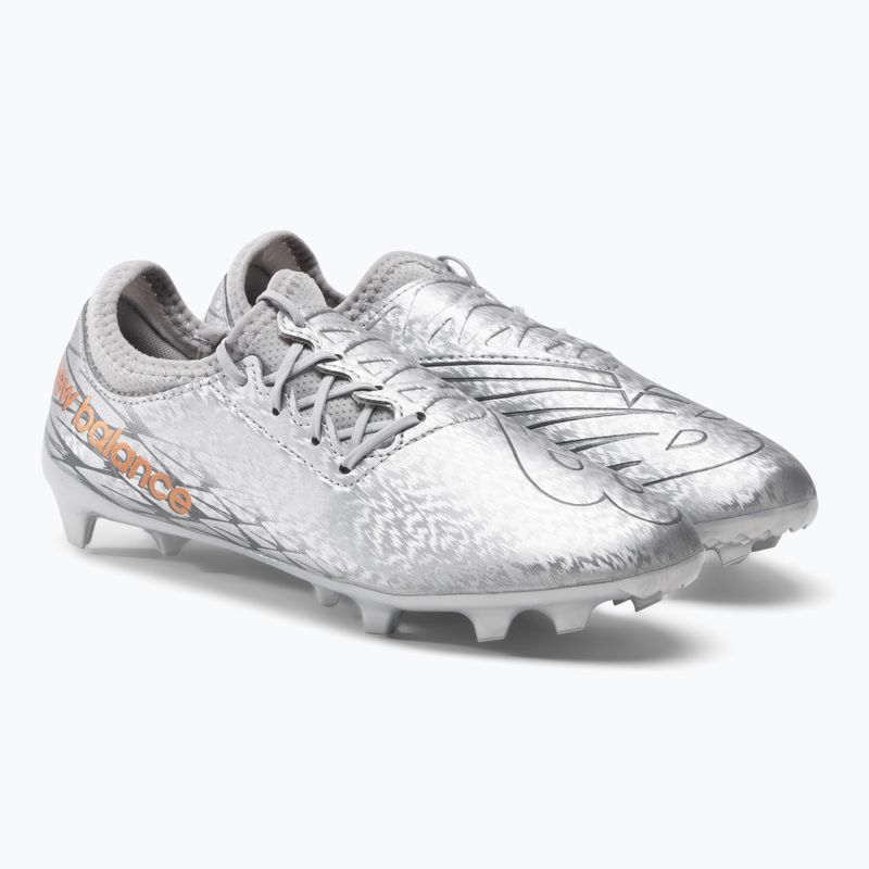 Детски футболни обувки New Balance Furon V7 Dispatch FG Jr silver 4