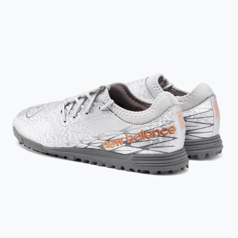 Детски футболни обувки New Balance Furon V7 Dispatch TF Jr silver 3