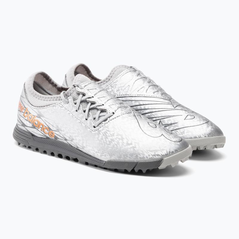 Детски футболни обувки New Balance Furon V7 Dispatch TF Jr silver 4