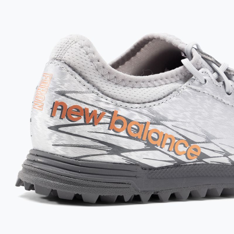 Детски футболни обувки New Balance Furon V7 Dispatch TF Jr silver 8