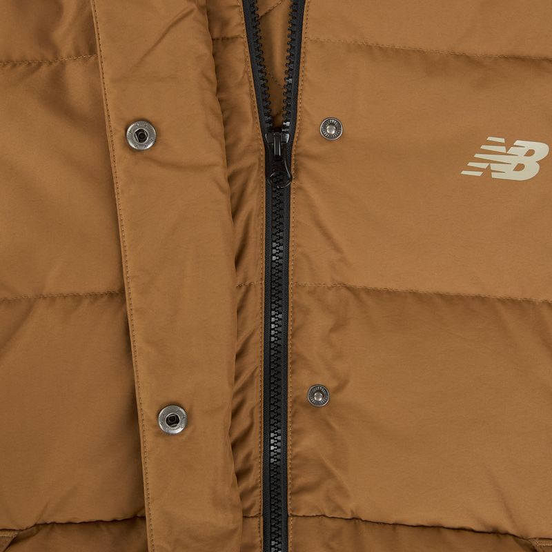 Дамско пухено яке New Balance NBX Soft Alpine Icon Down brown 4