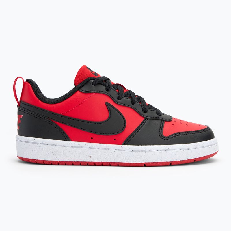 Обувки Nike Court Borough Low Recraft university red/black 2