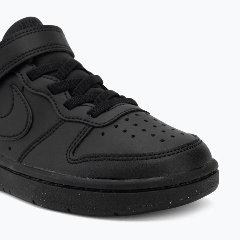 Детски обувки Nike Court Borough Low Recraft black/black/black 7