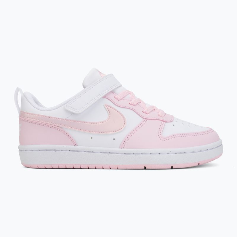 Детски обувки Nike Court Borough Low Recraft white/pink foam 2