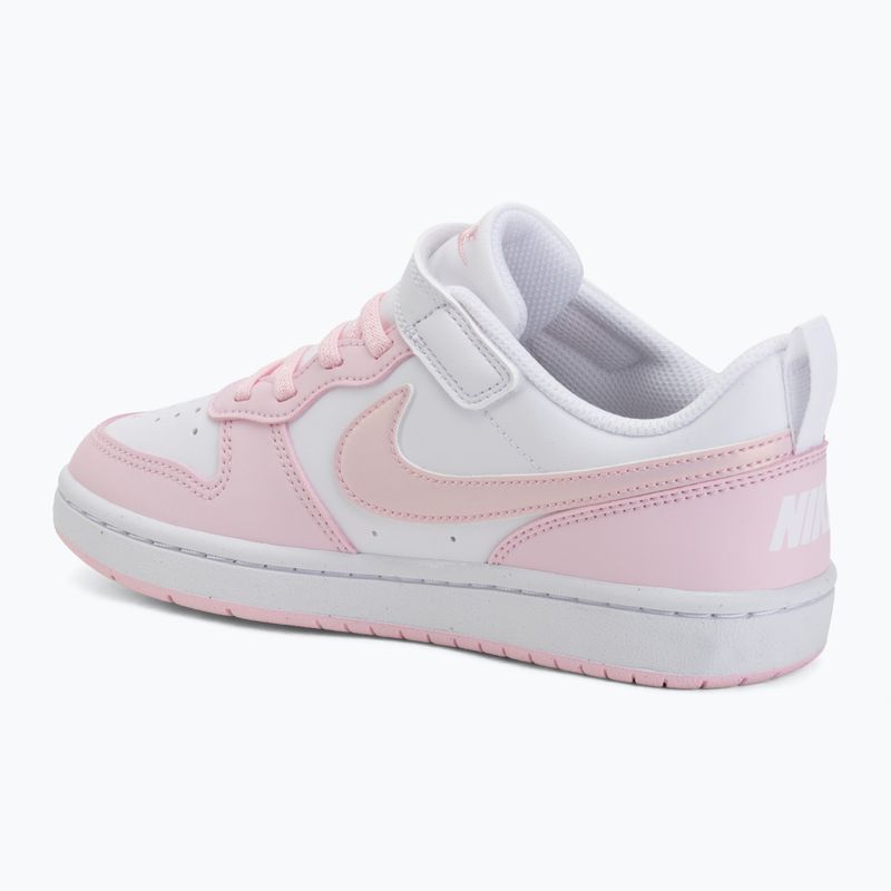 Детски обувки Nike Court Borough Low Recraft white/pink foam 3