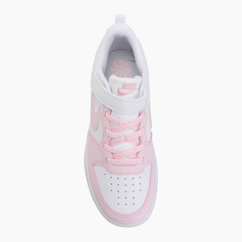 Детски обувки Nike Court Borough Low Recraft white/pink foam 5