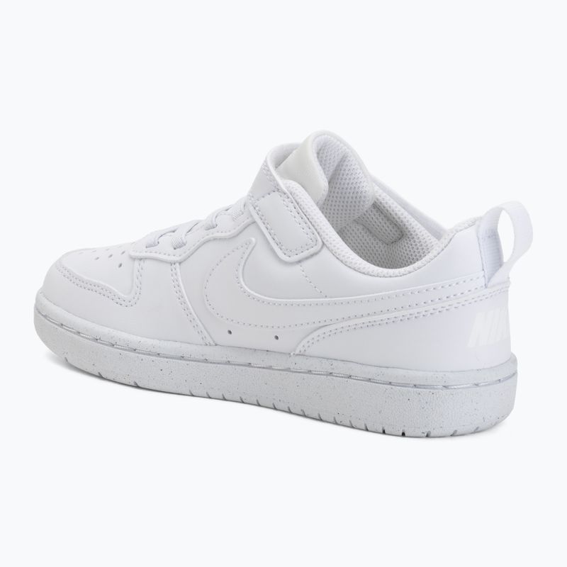 Детски обувки Nike Court Borough Low Recraft white/white/white 3