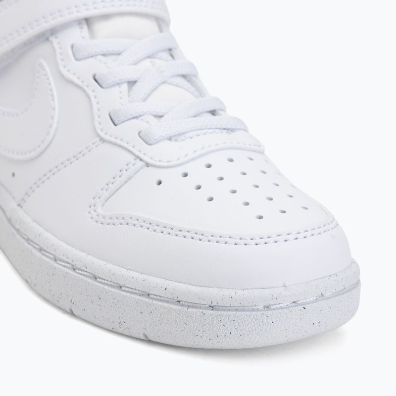 Детски обувки Nike Court Borough Low Recraft white/white/white 7