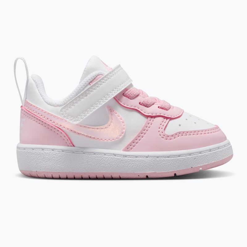 Детски обувки Nike Court Borough Low Recraft white/pink foam