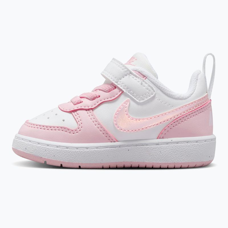 Детски обувки Nike Court Borough Low Recraft white/pink foam 2