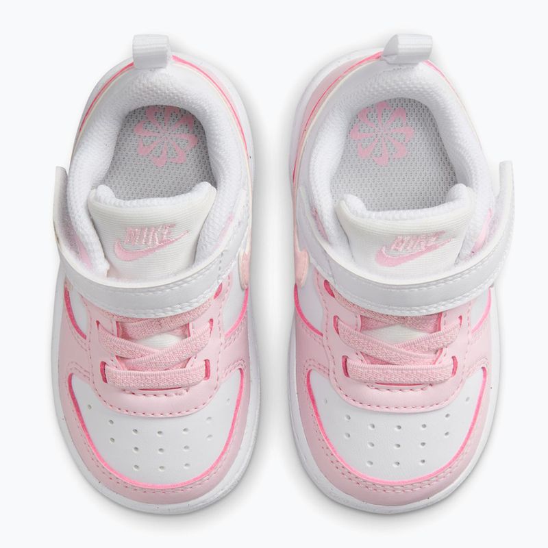 Детски обувки Nike Court Borough Low Recraft white/pink foam 4