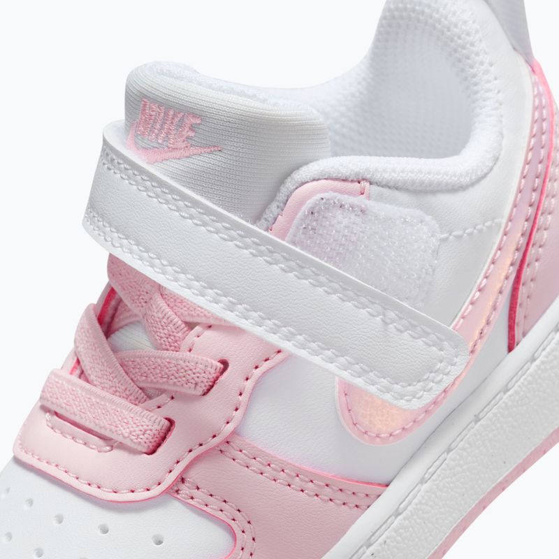 Детски обувки Nike Court Borough Low Recraft white/pink foam 6