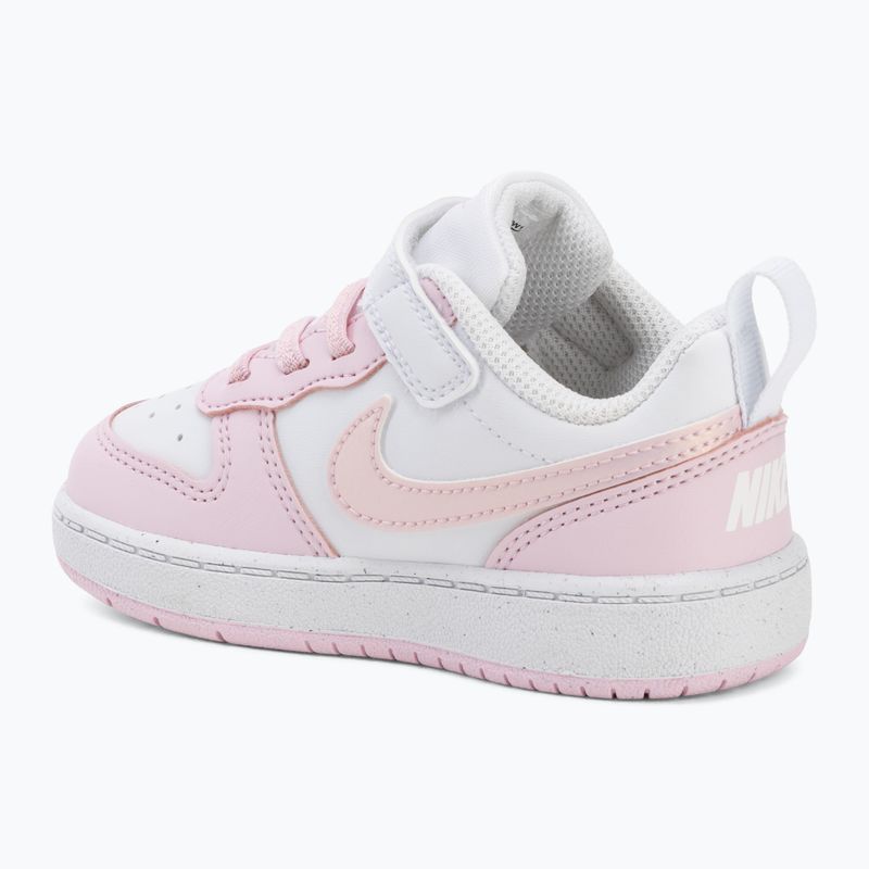 Детски обувки Nike Court Borough Low Recraft white/pink foam 3